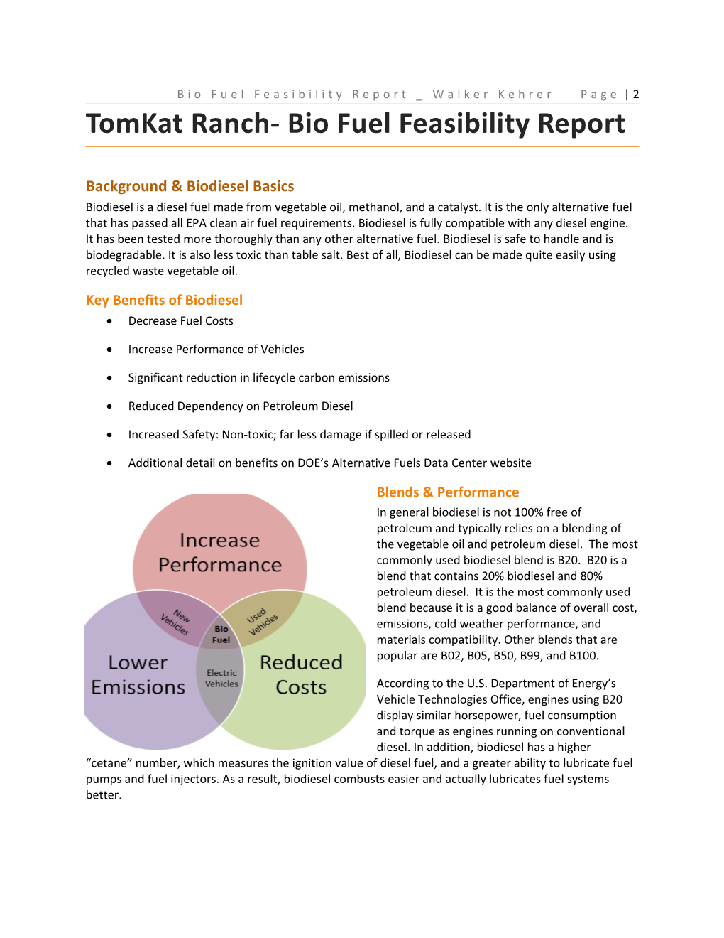 Bio Fuel Feasibility Report Walker Kehrer Page 7