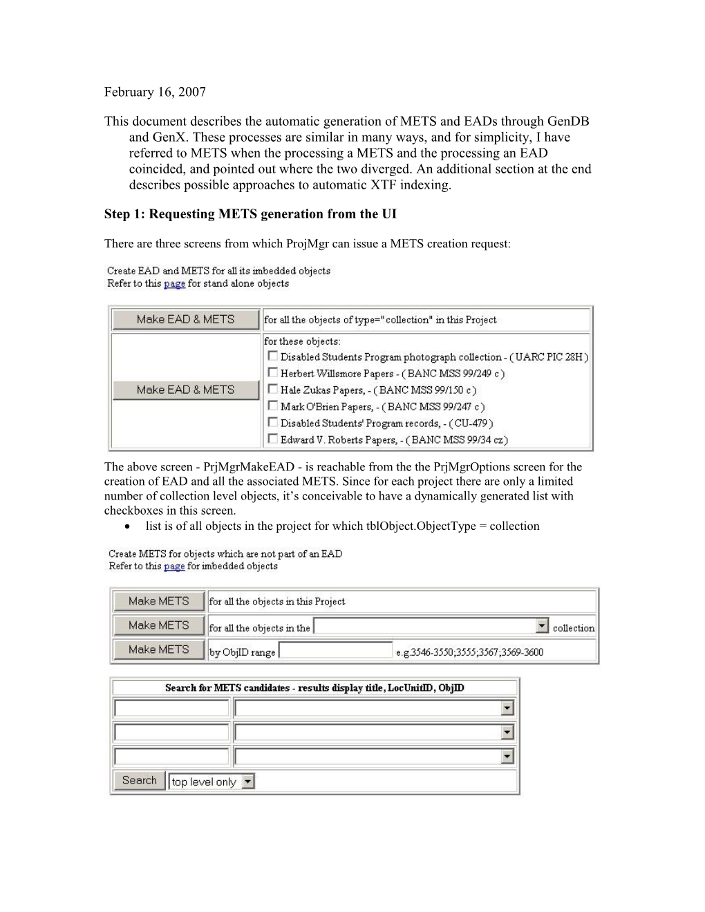 Autogenx & Autoxtf Steps