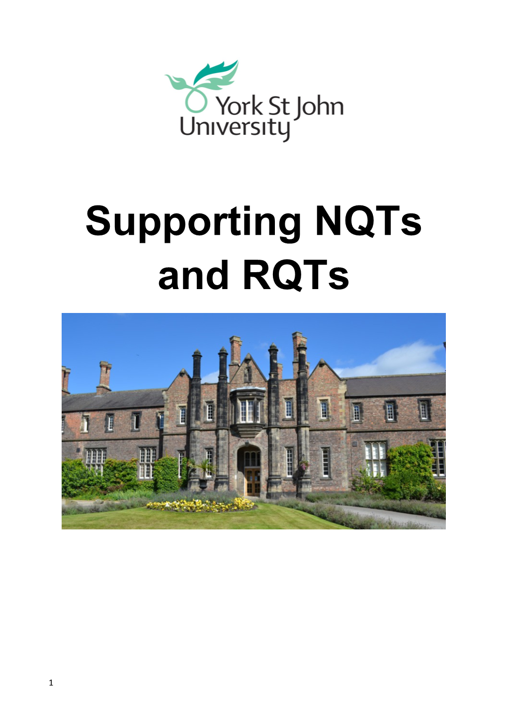 Supporting Nqts and Rqts