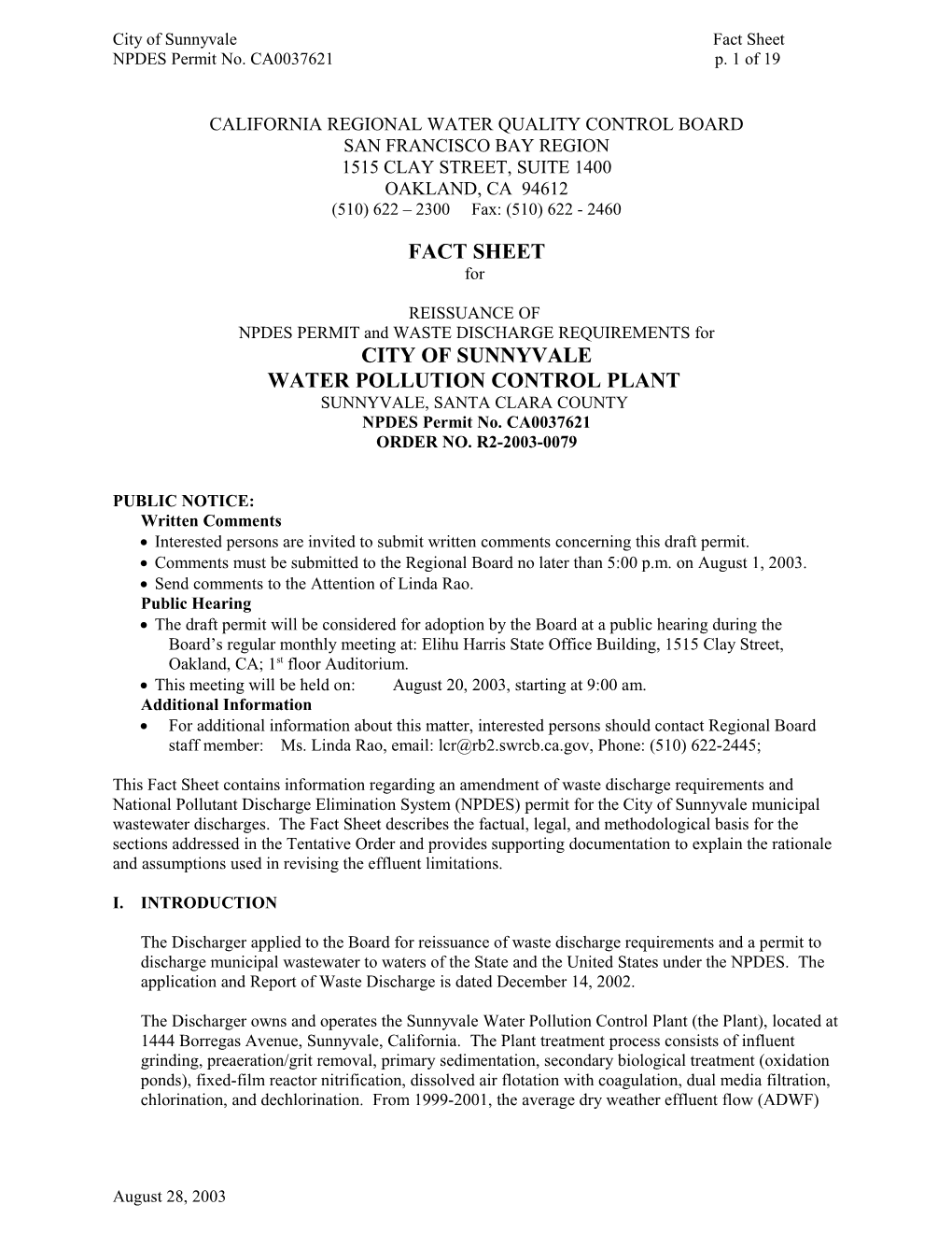 California Regional Water Quality Control Board s3