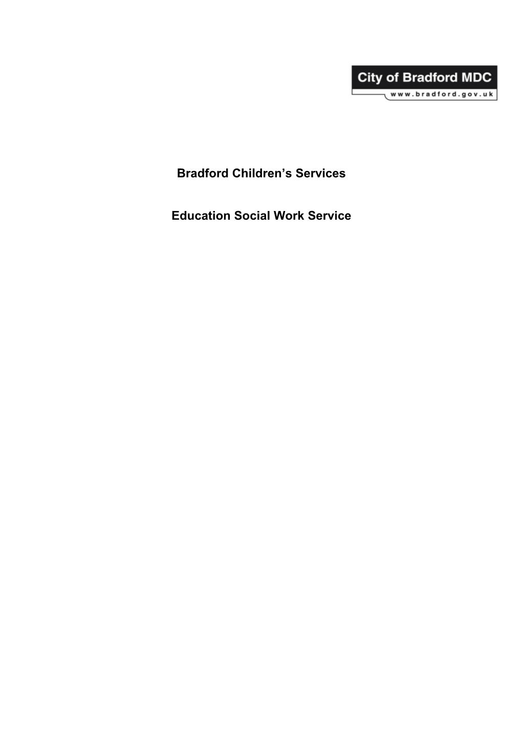 Education Social Work Service