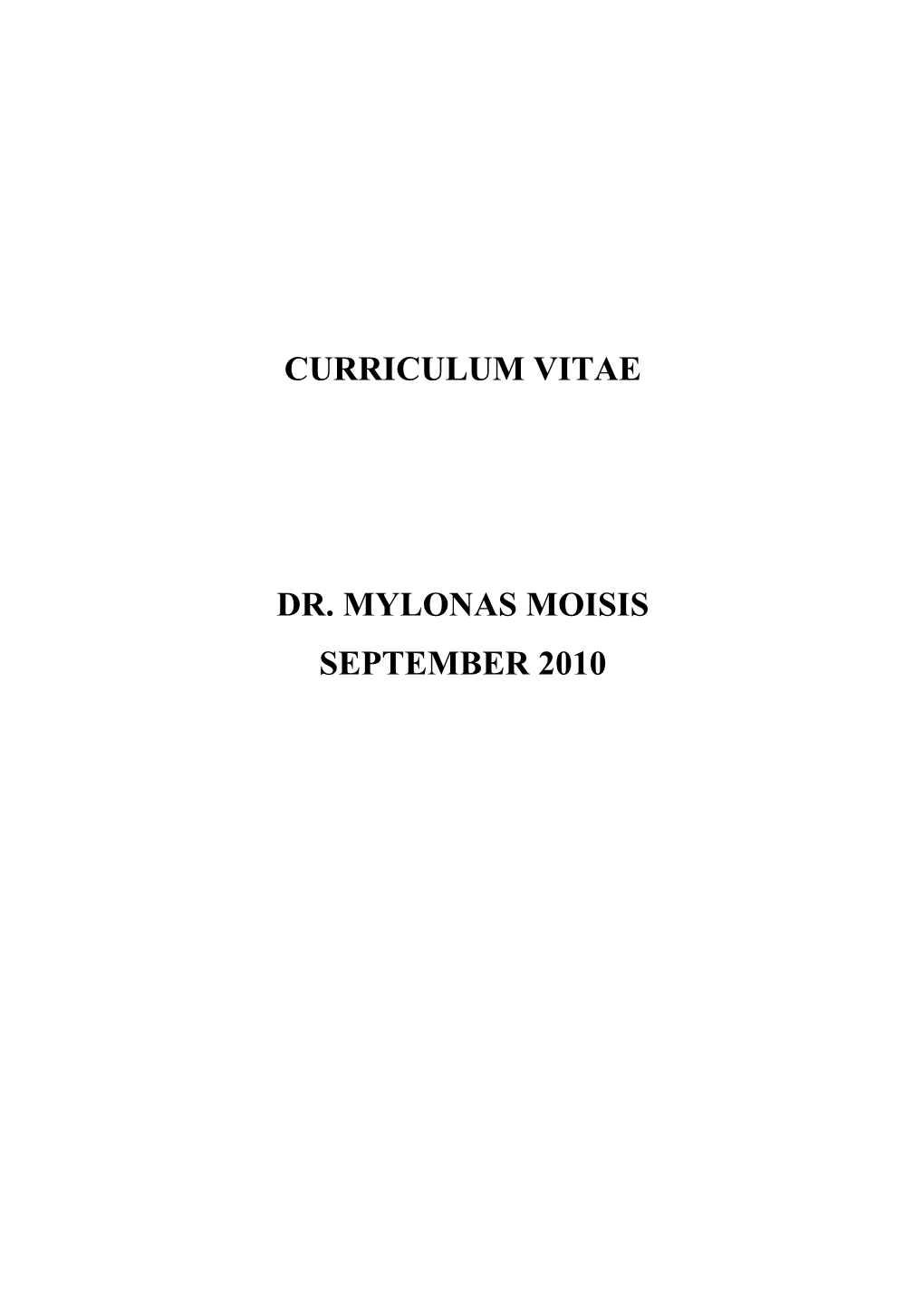 Curriculum Vitae s431