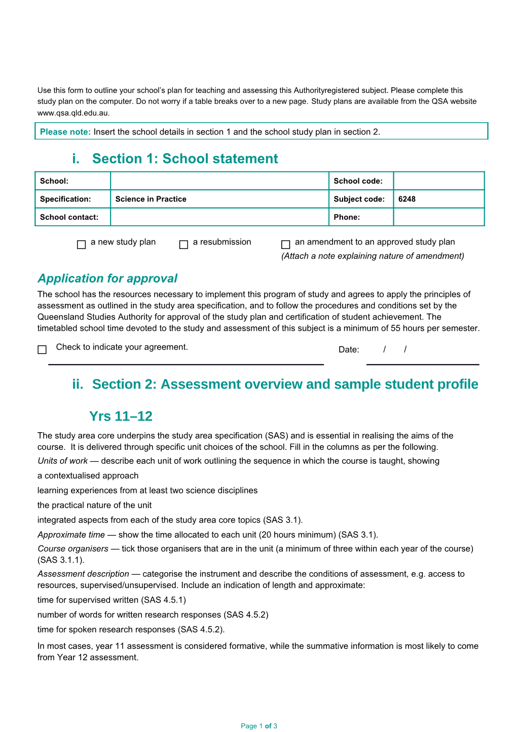 English Communication (2004) Study Plan