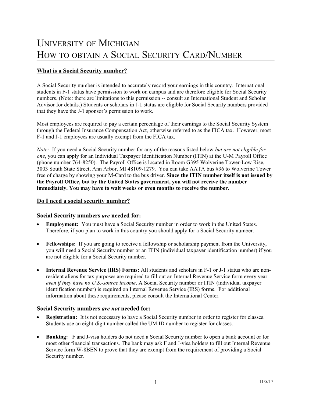 How To Obtain A Social Security Card/Number