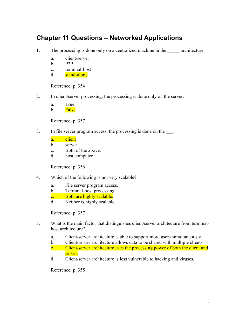 Chapter 4 Questions Panko