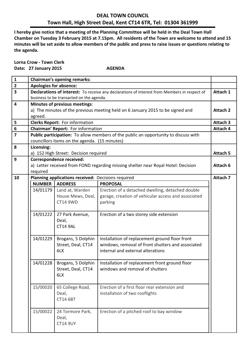 Deal Town Council s3