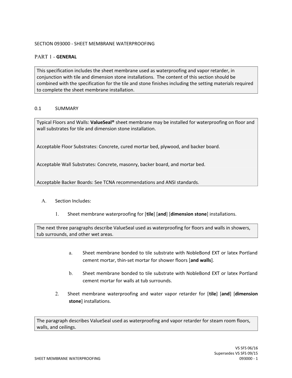 SECTION Insert Section Number - Insert Section Title