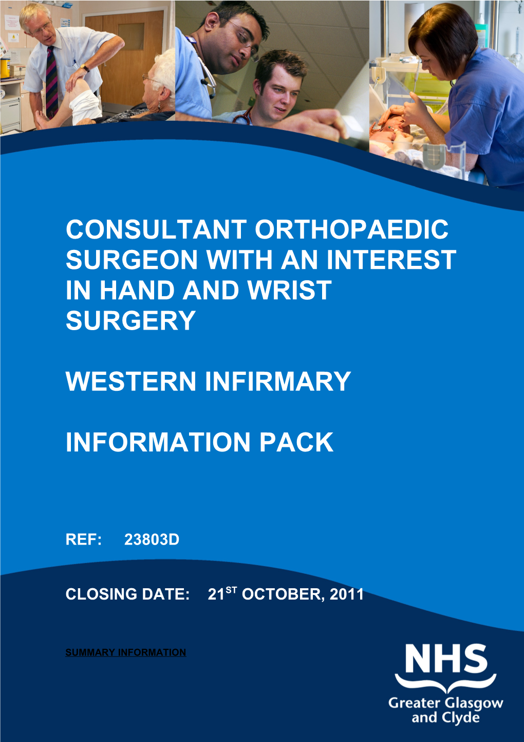 Consultant Orthopaedic Surgeon with an Interest in Hand and WRIST SURGERY s1