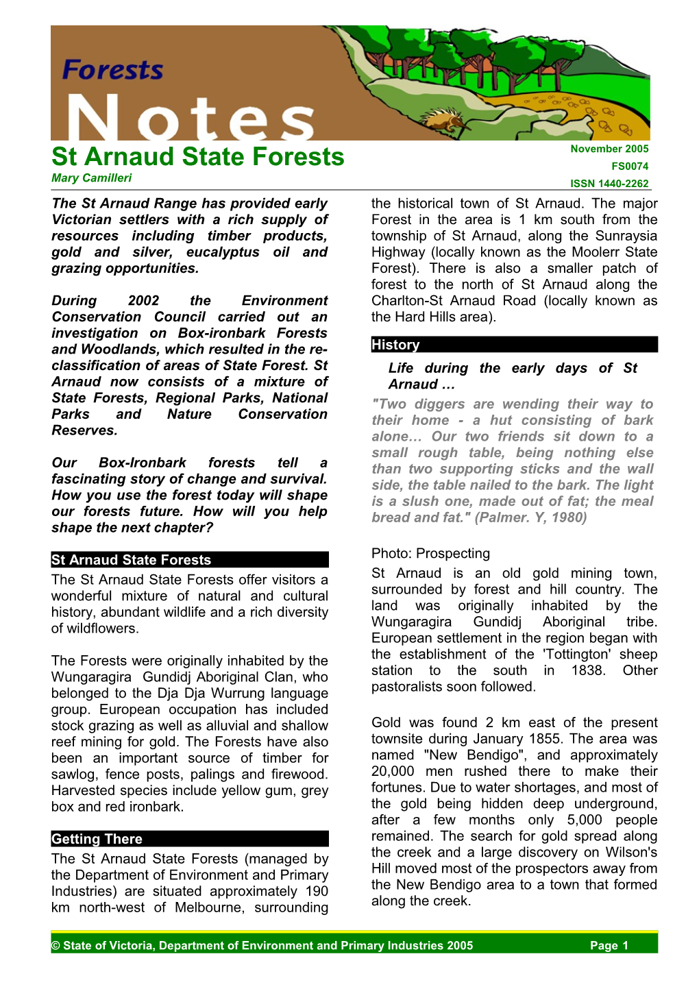 St Arnaud State Forests