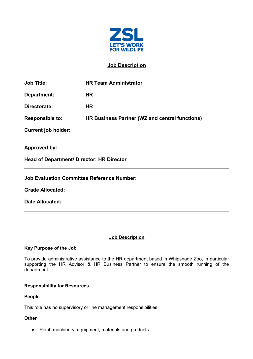 Job Description Proforma s3