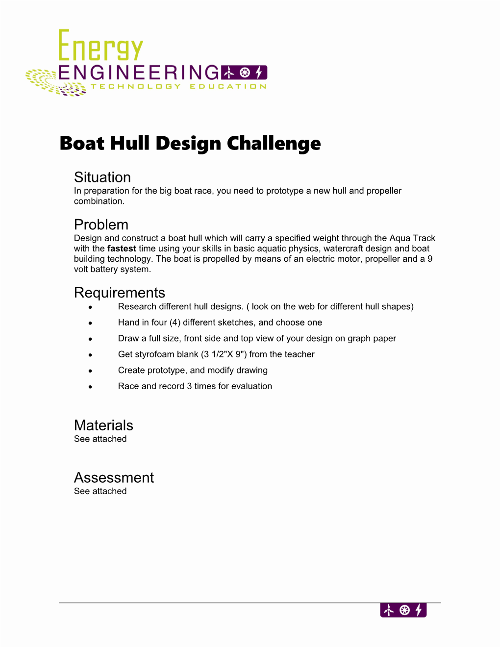 Boat Hull Design Challenge