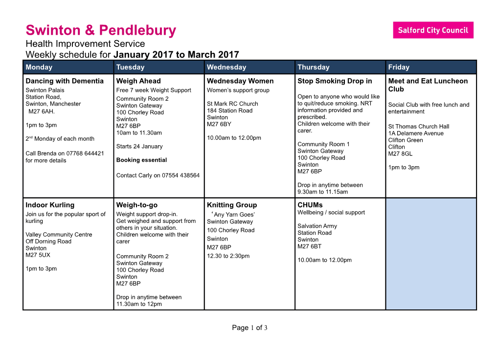 Ordsall and Langworthy