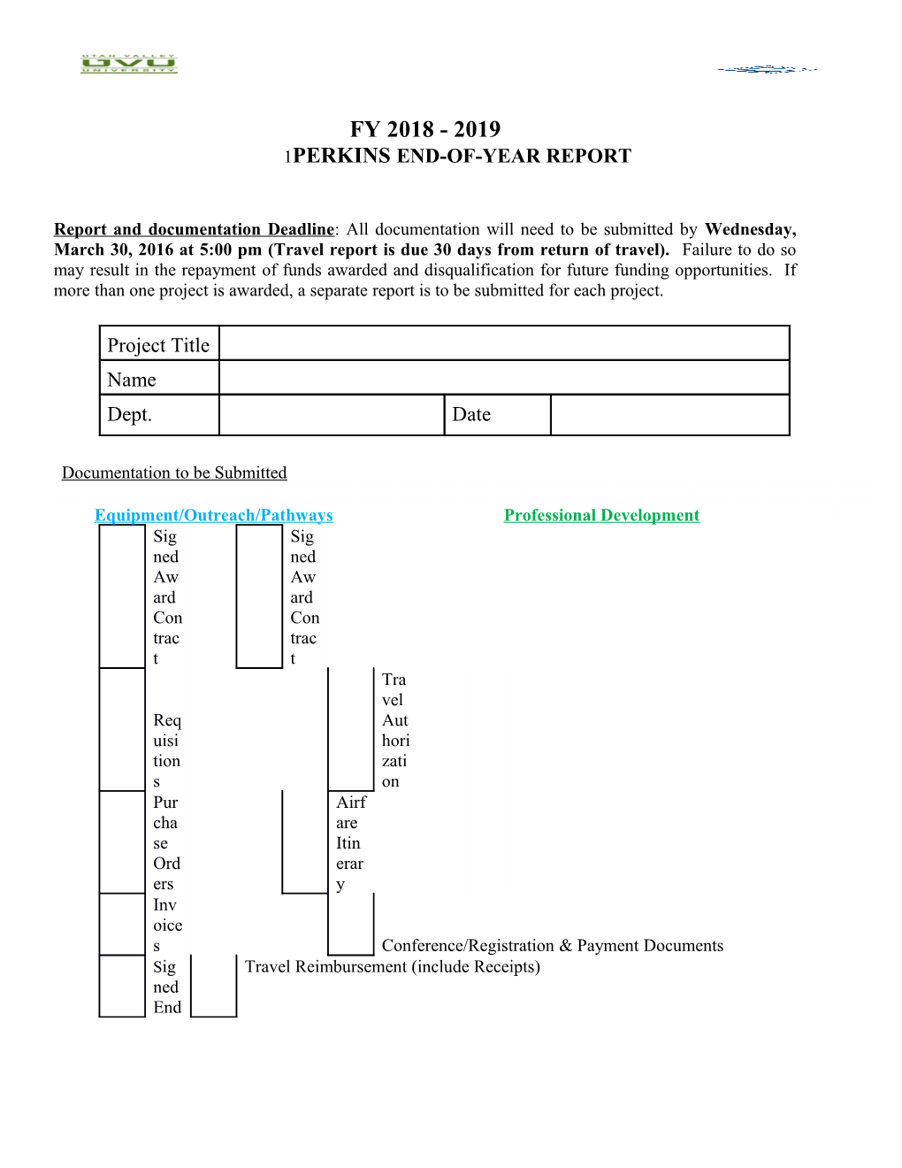 Perkins End-Of-Year Report