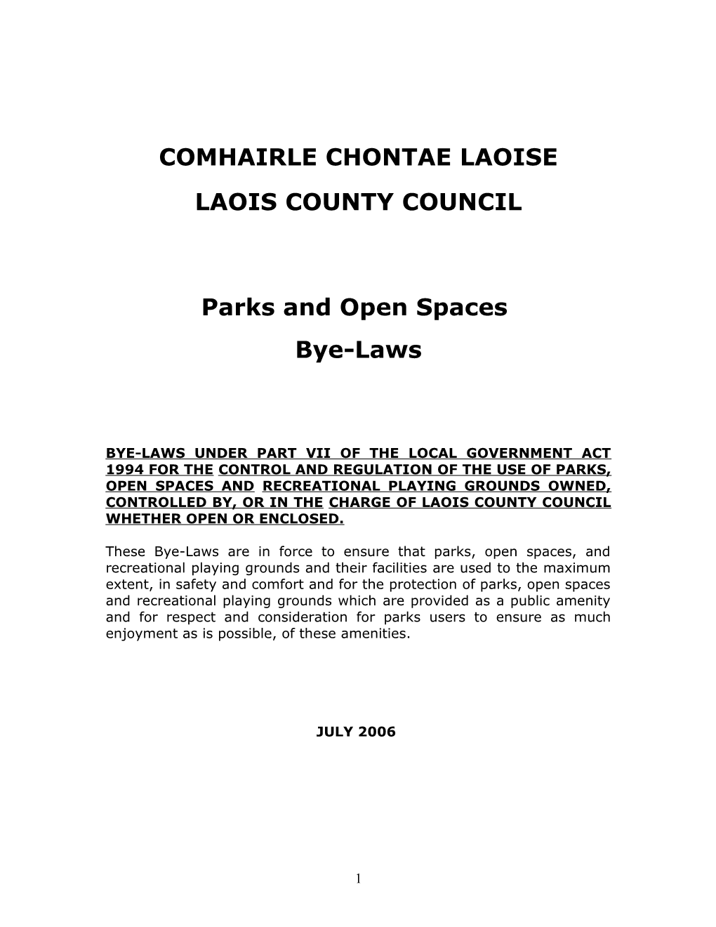 Comhairle Chontae Laoise