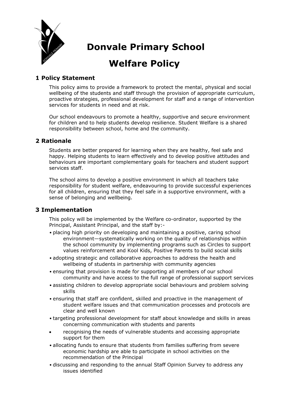 1 Policy Statement s2