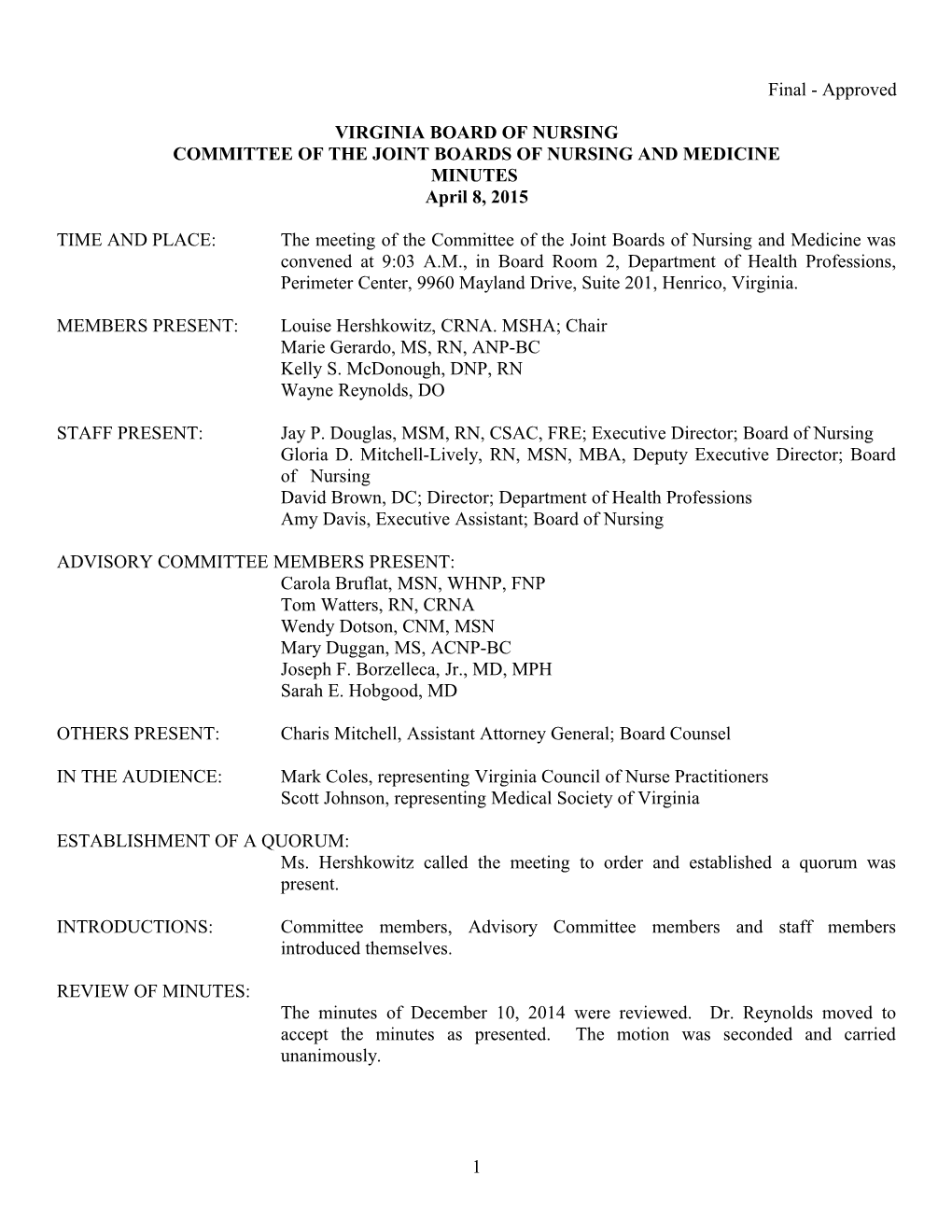 Committee of the Joint Boards of Nursing and Medicine s1