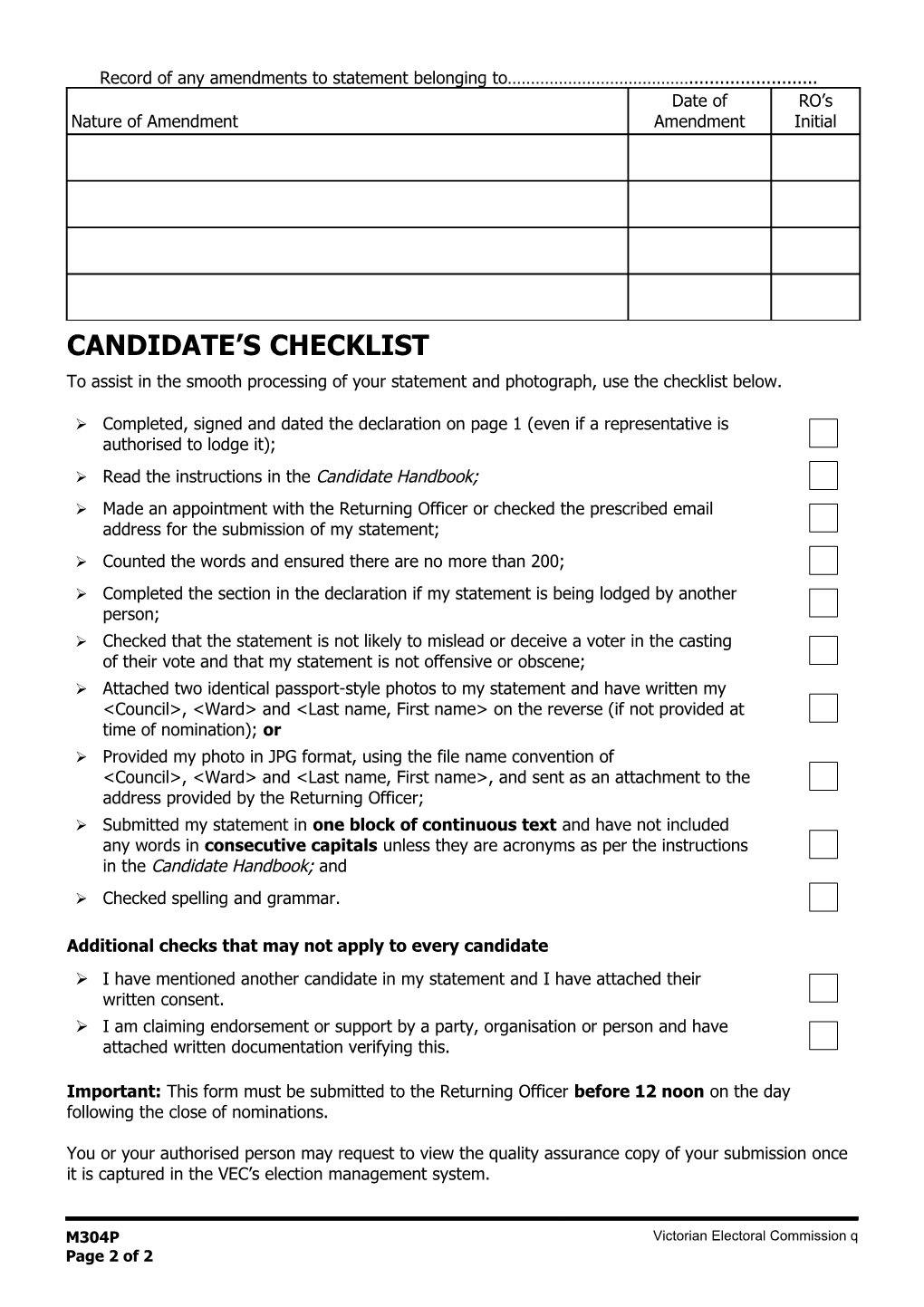 All Details on Submitting Your Personal Statement Are Detailed in the Candidate Handbook.It