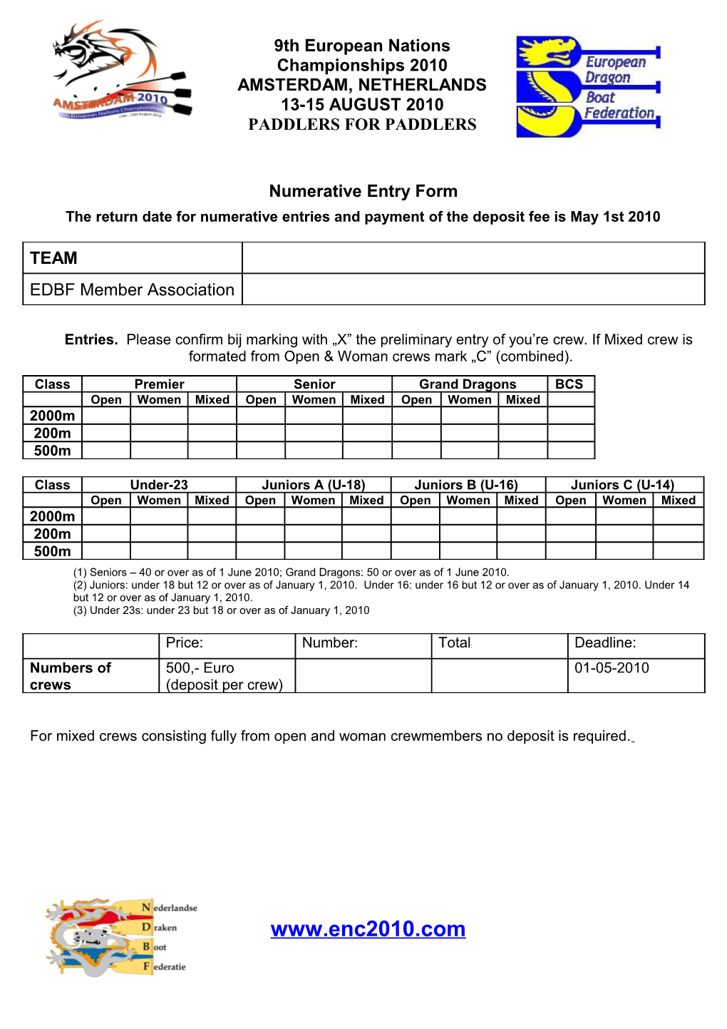 Provisional Entry Form s1