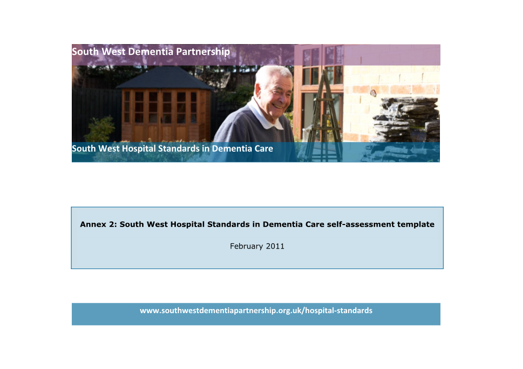 Improving Care for People with Dementia While in Hospital