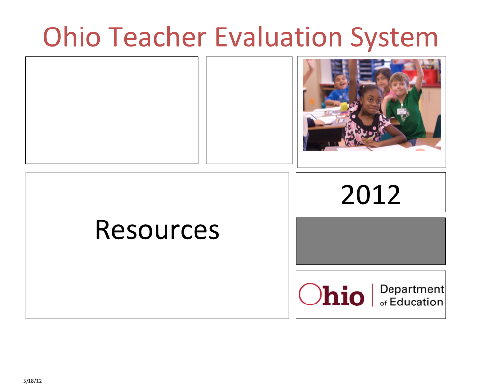 Ohio Teacher Evaluation System s1