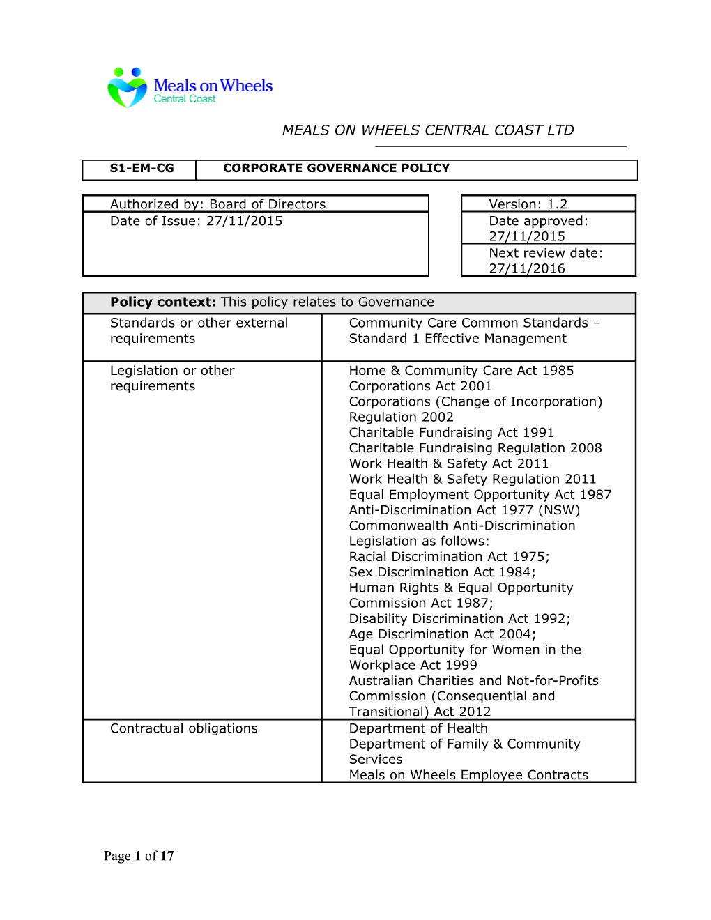 MSO Policy Template s1