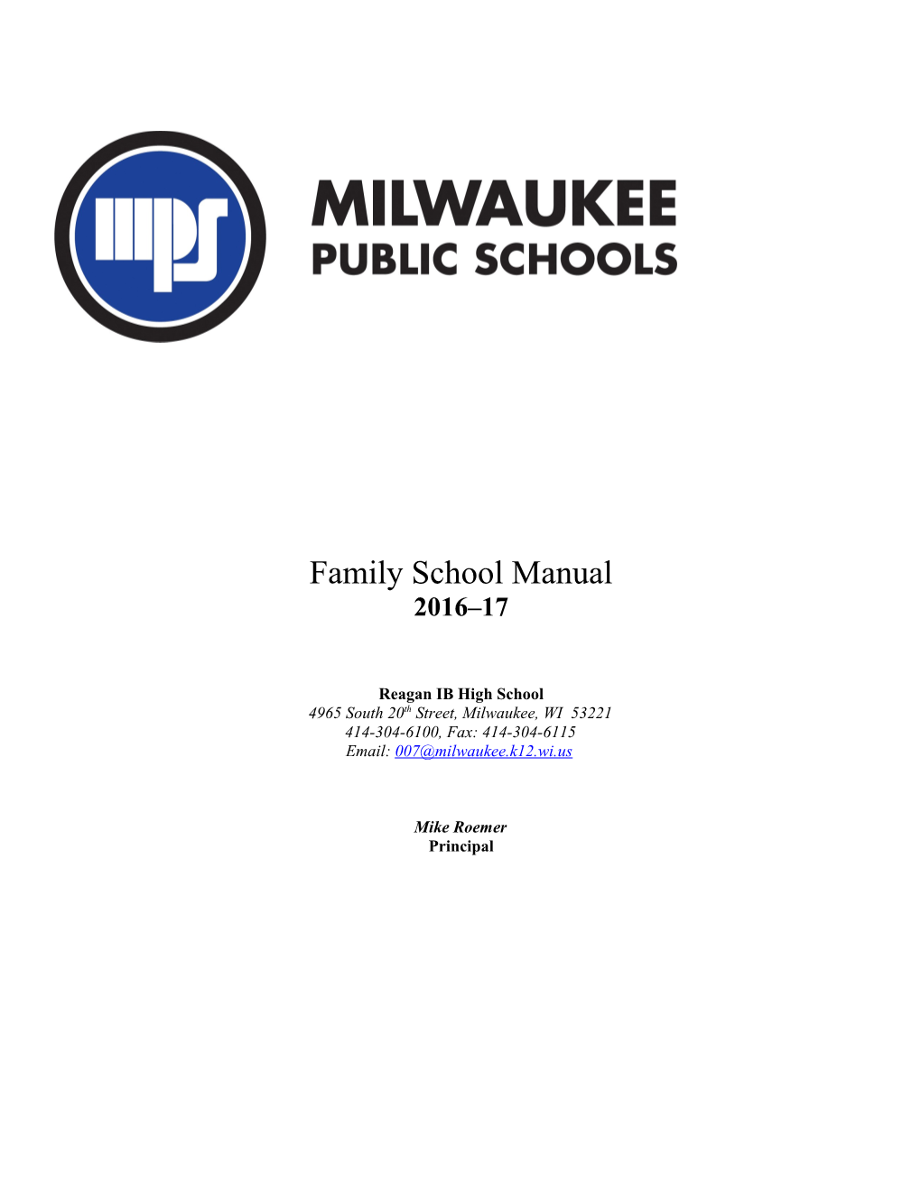 Family School Manual