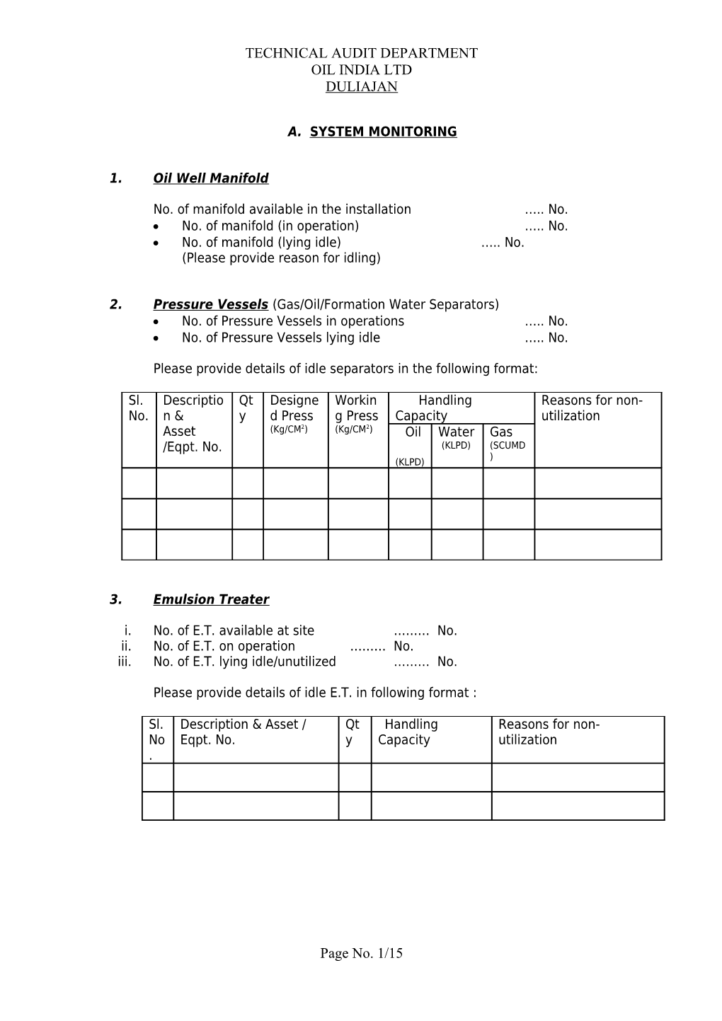 A. System Monitoring