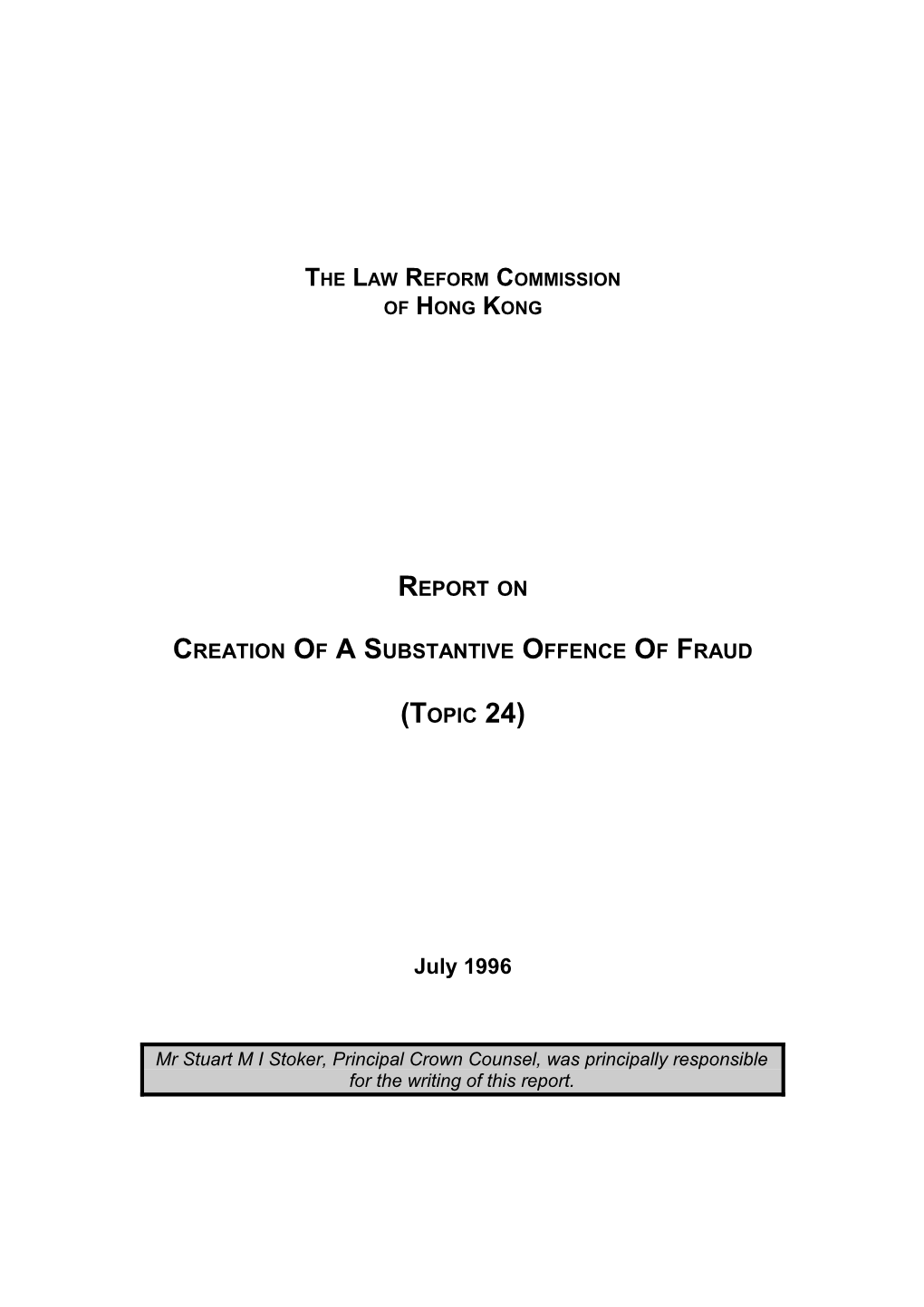 The Law Reform Commission s1