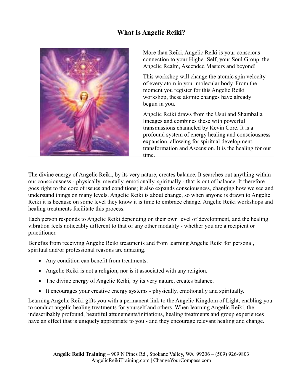 What Is Angelic Reiki?