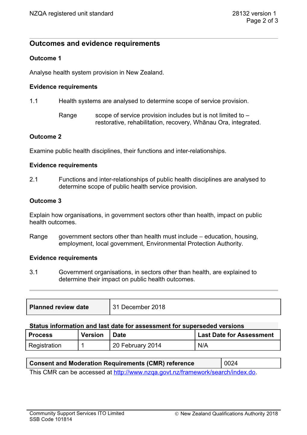 28132 Examine Public Health Provision in the New Zealand Context