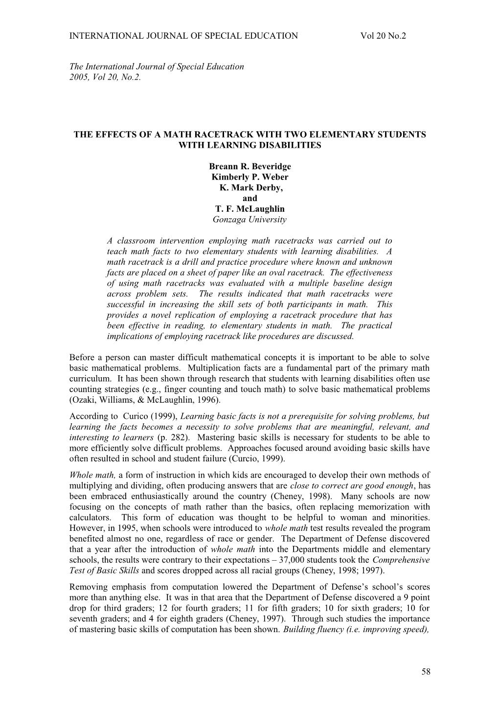 The International Journal of Special Education s1