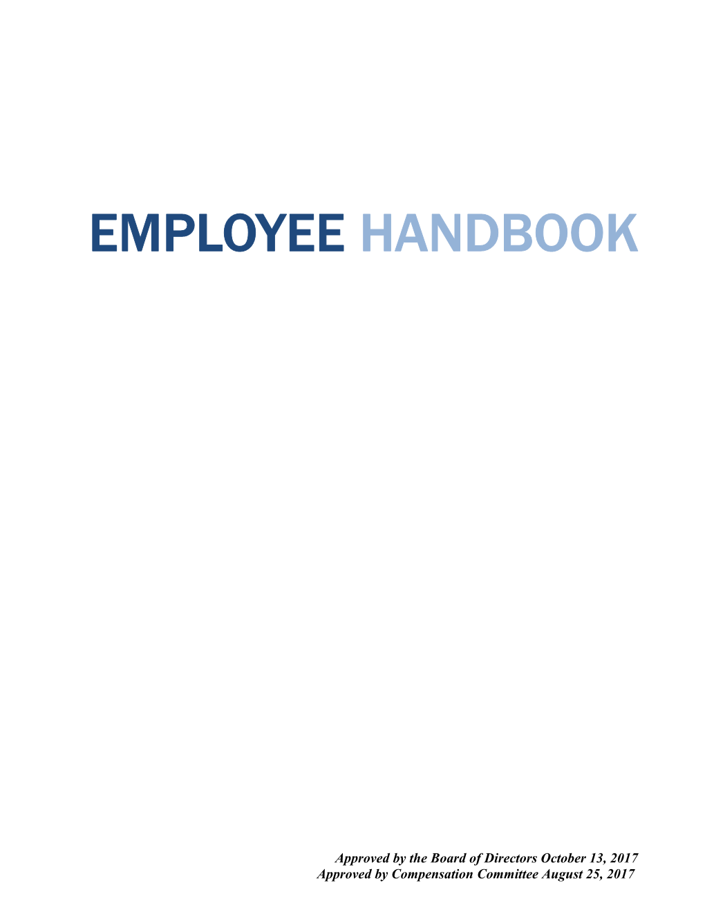Employee Handbook s3