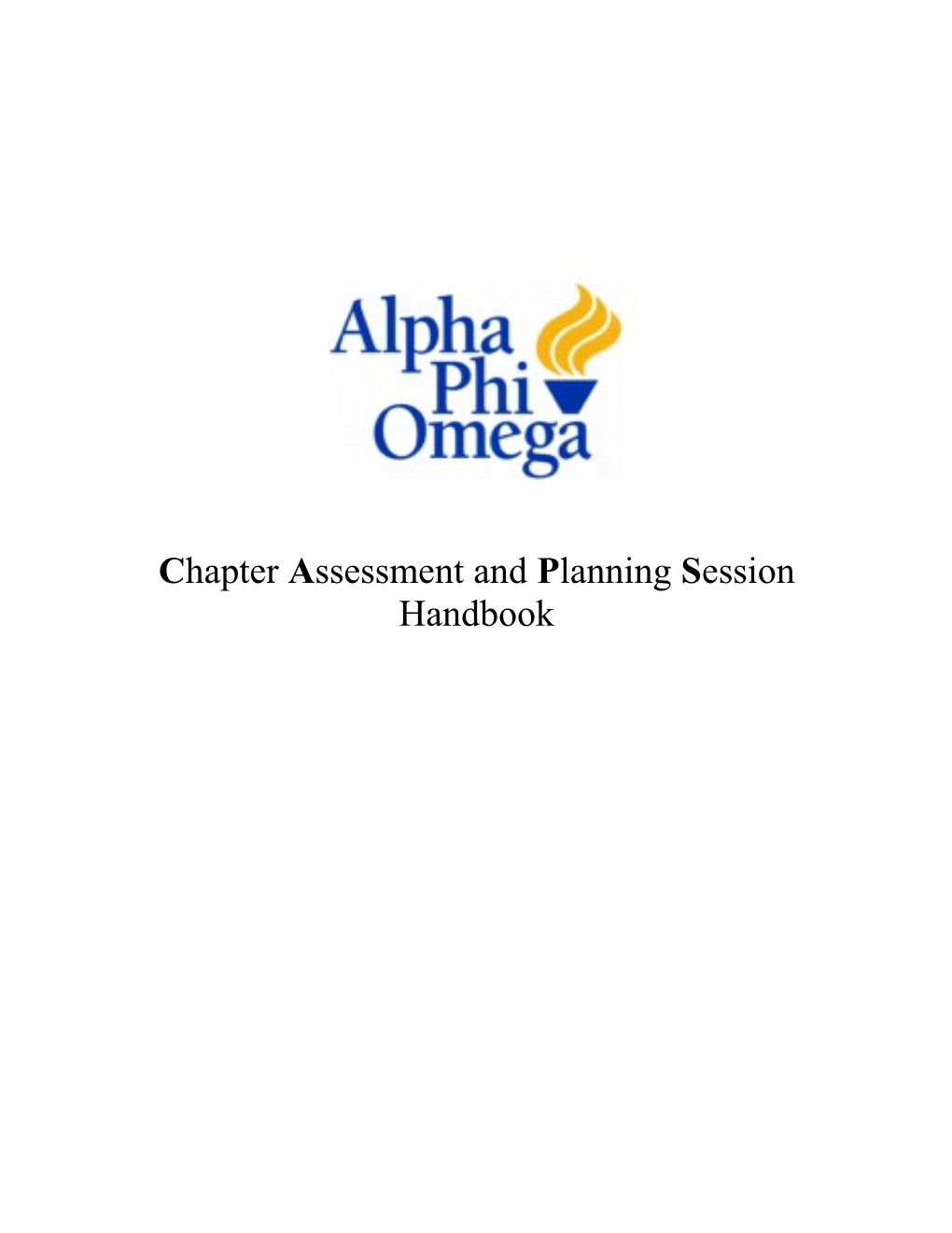 Chapter Program Planning Conference