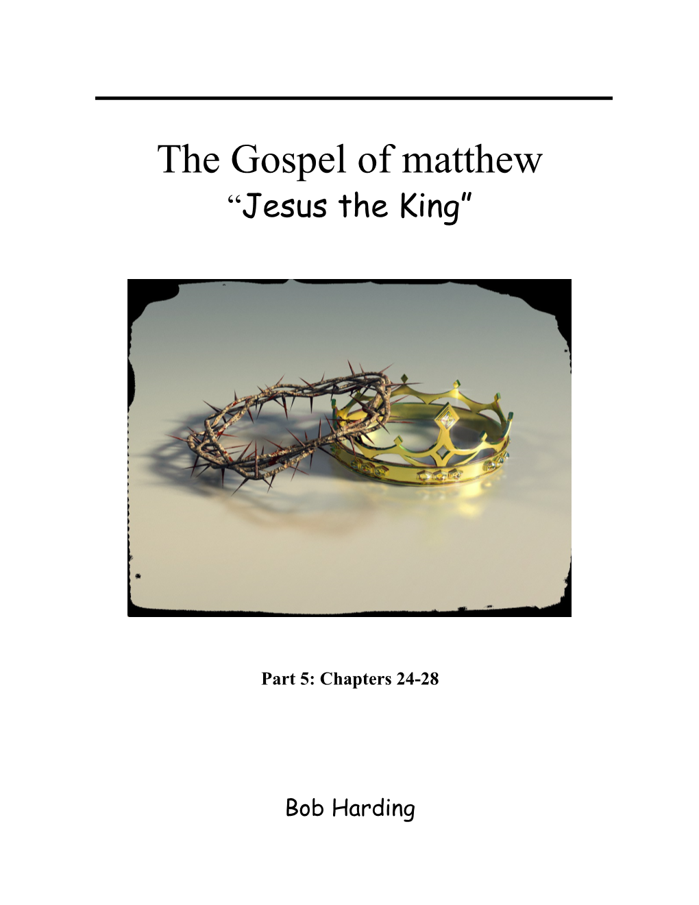 The Gospel of Matthew s2
