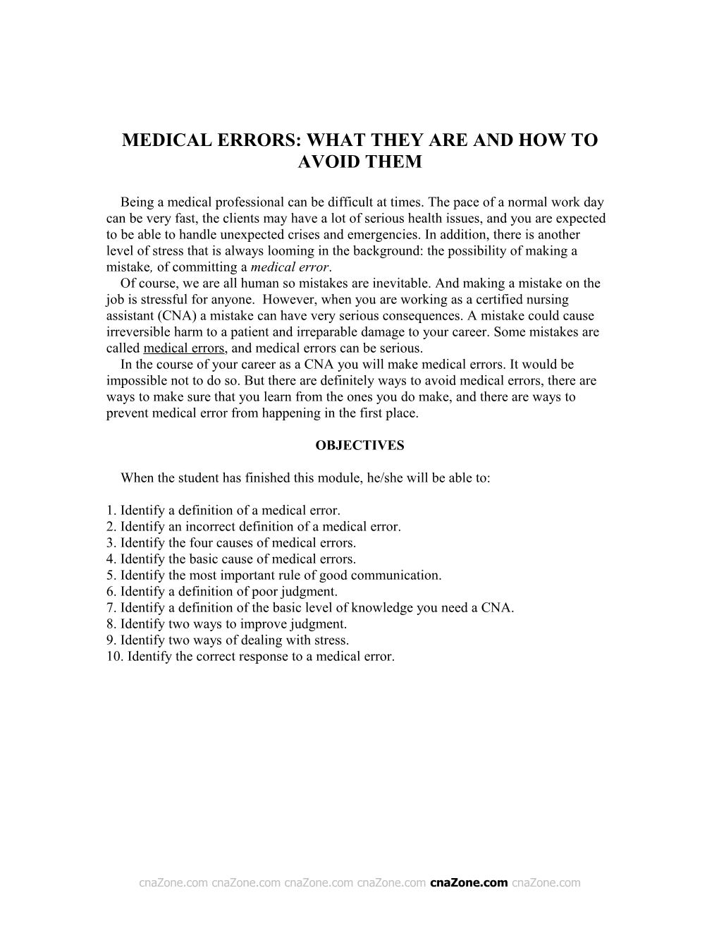 Medical Errors: What Theyare and How to Avoid Them