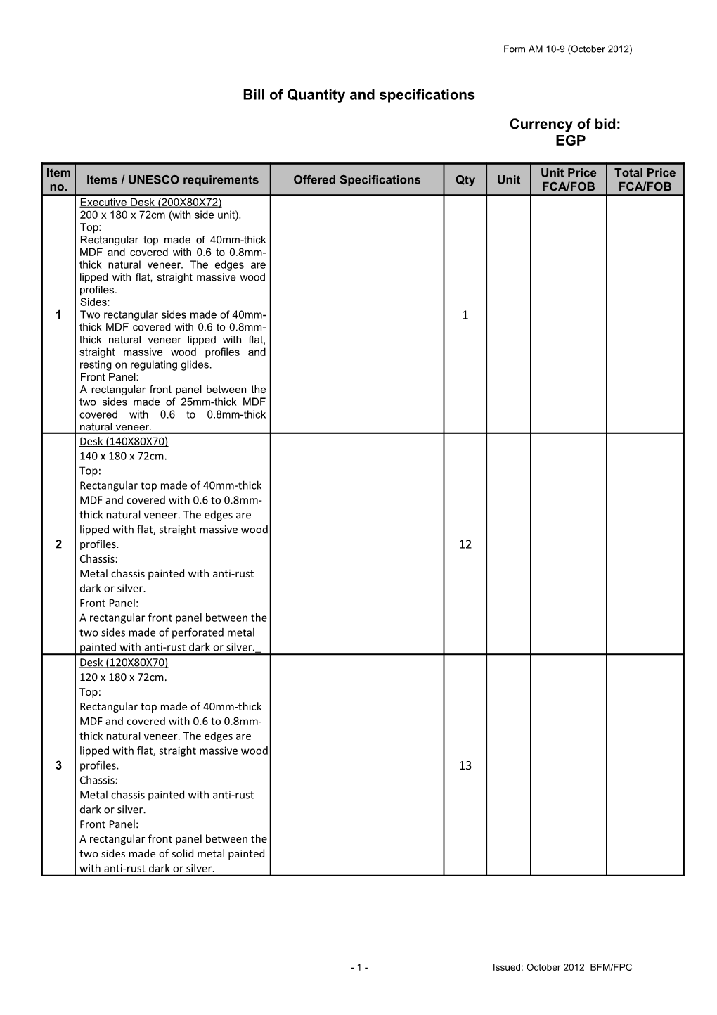 Request for Quotation - RFQ s3