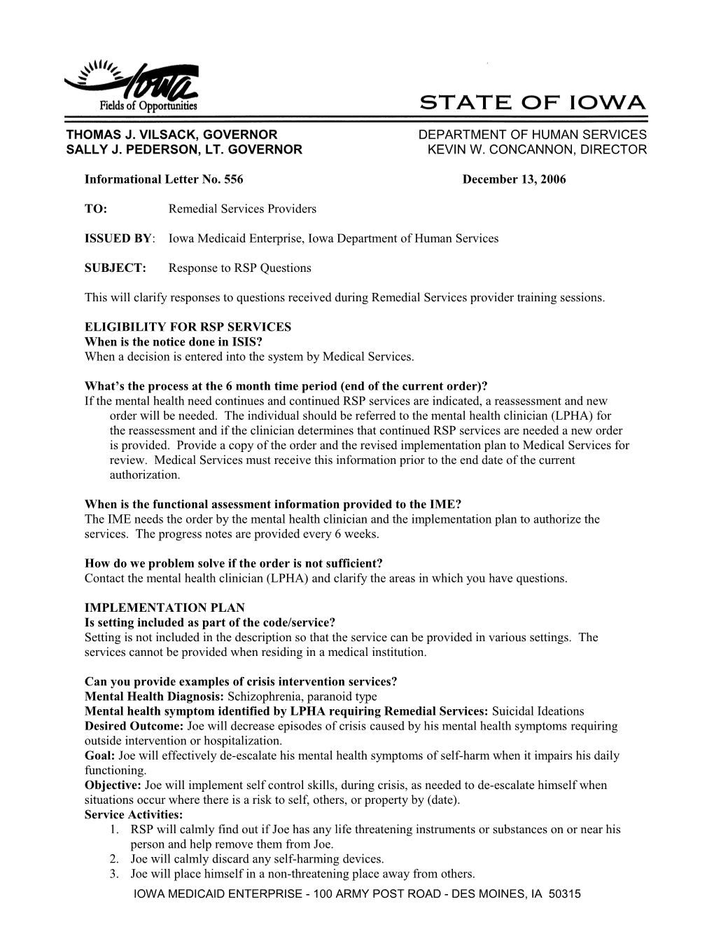 Department of Human Services Letterhead s9