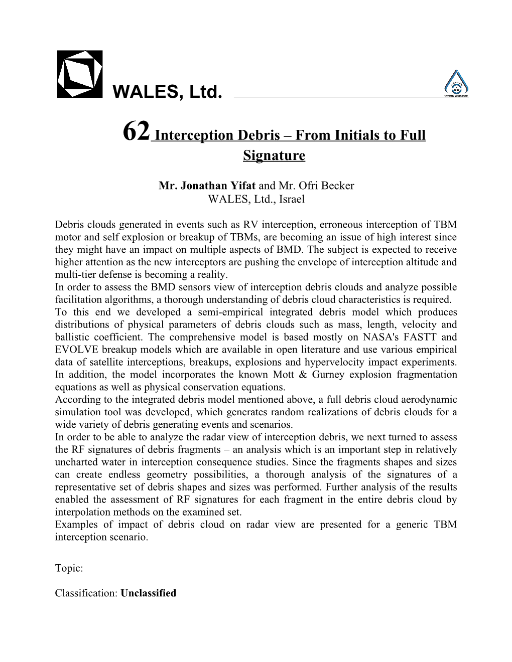 62Interception Debris from Initials to Full Signature