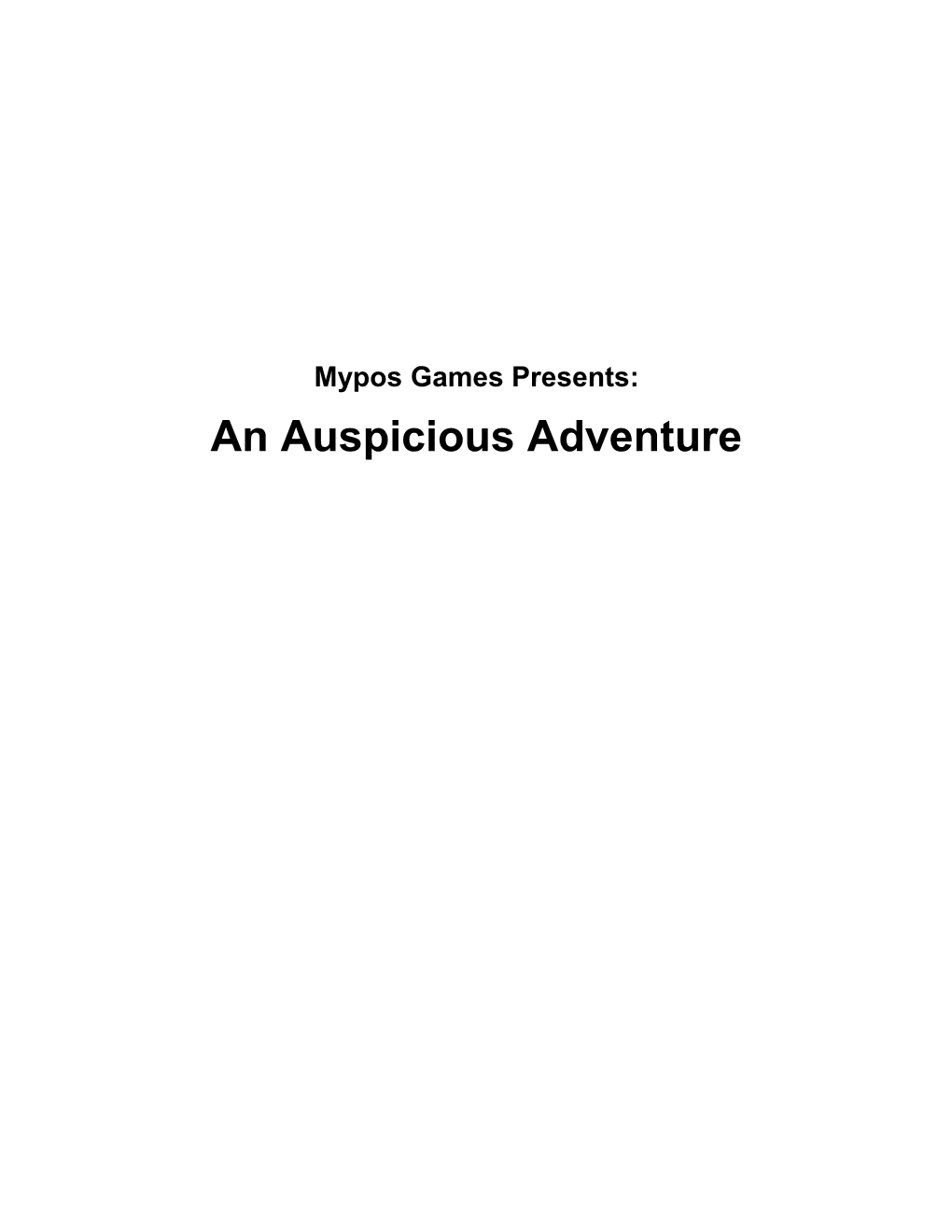 Mypos Games Presents