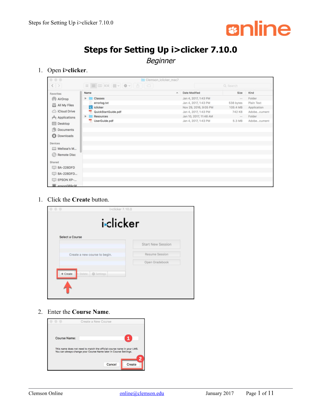 Steps for Setting up I&gt;Clicker 7.10.0