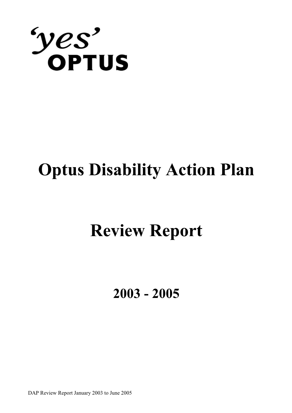 Optus Disability Action Plan