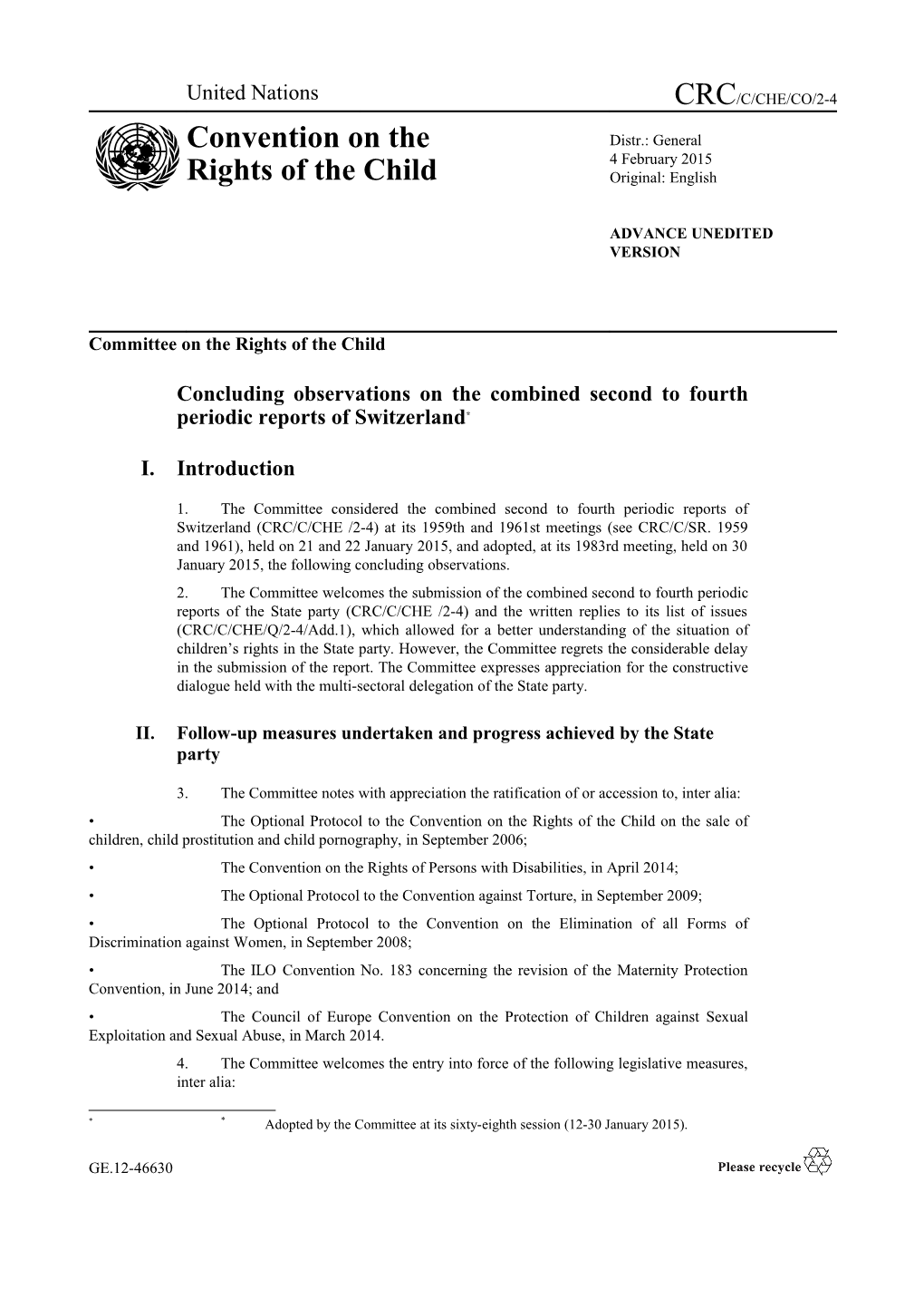 Committee on the Rights of the Child s13