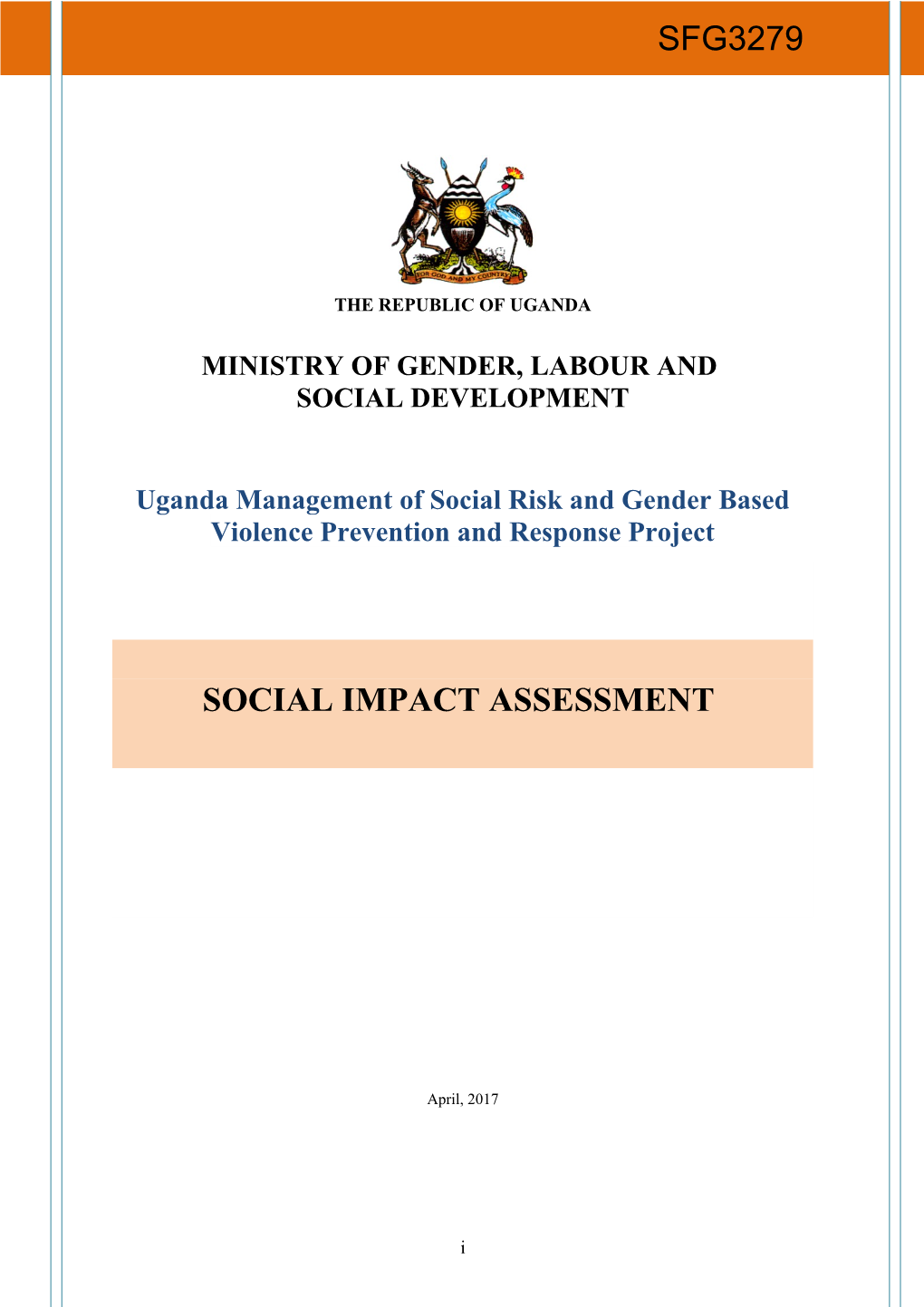 Ministry of Gender, Labour And