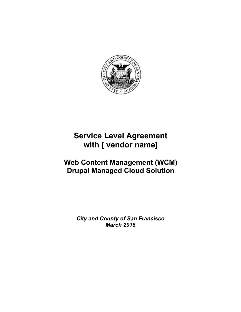 Service Level Agreement s6