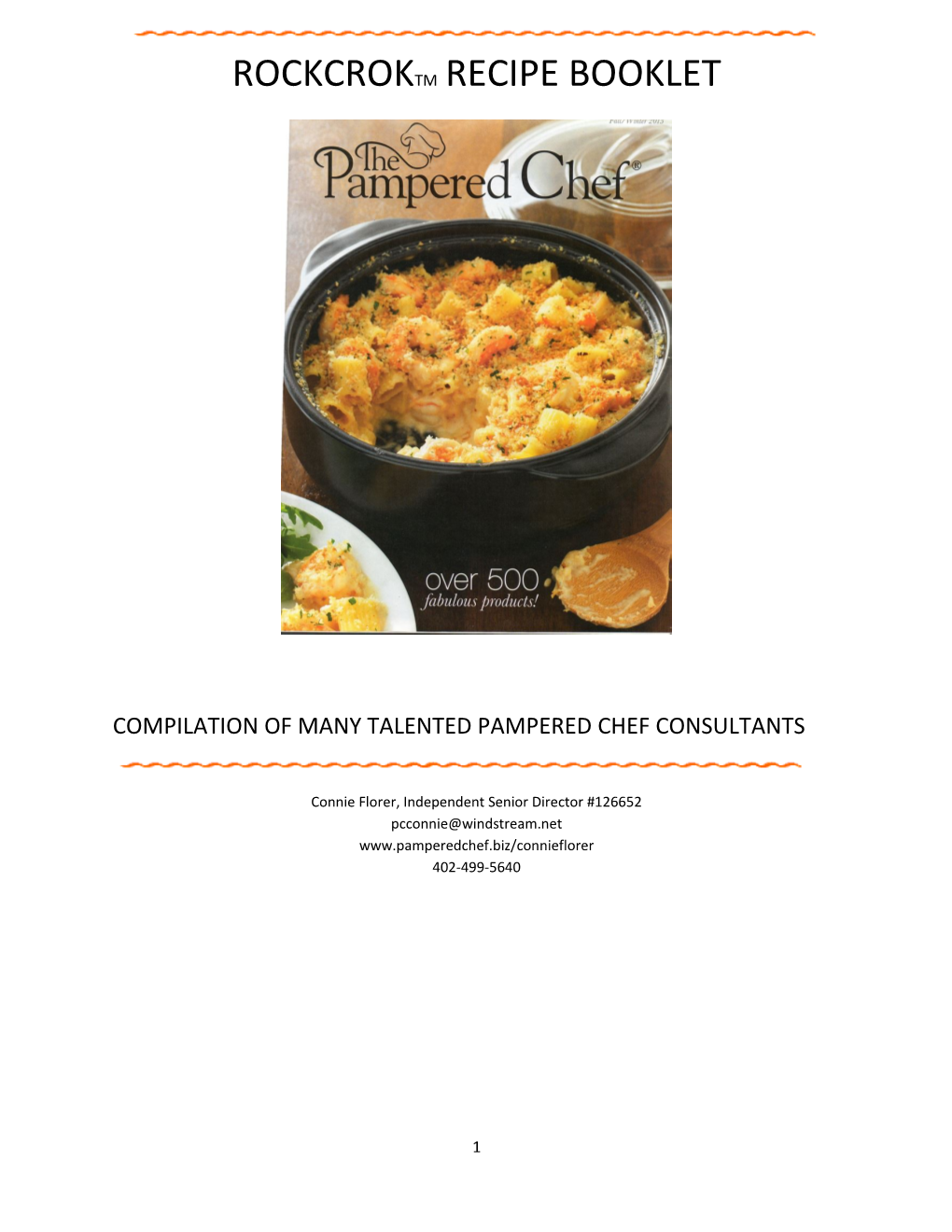 Compilation of Many Talented Pampered Chef Consultants