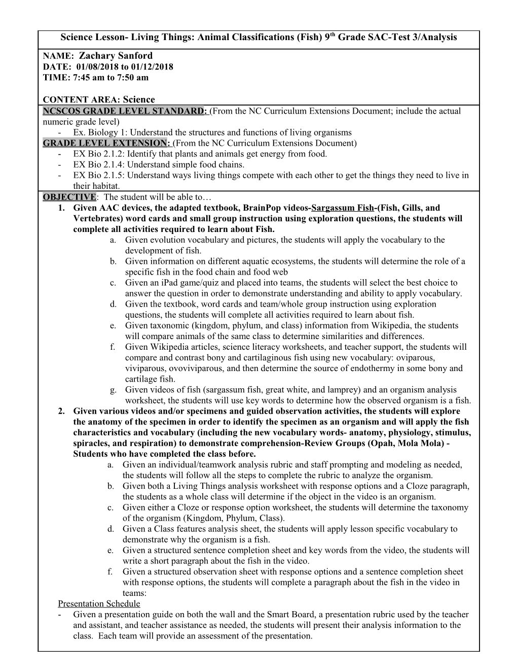 Metro School Lesson Plan s2