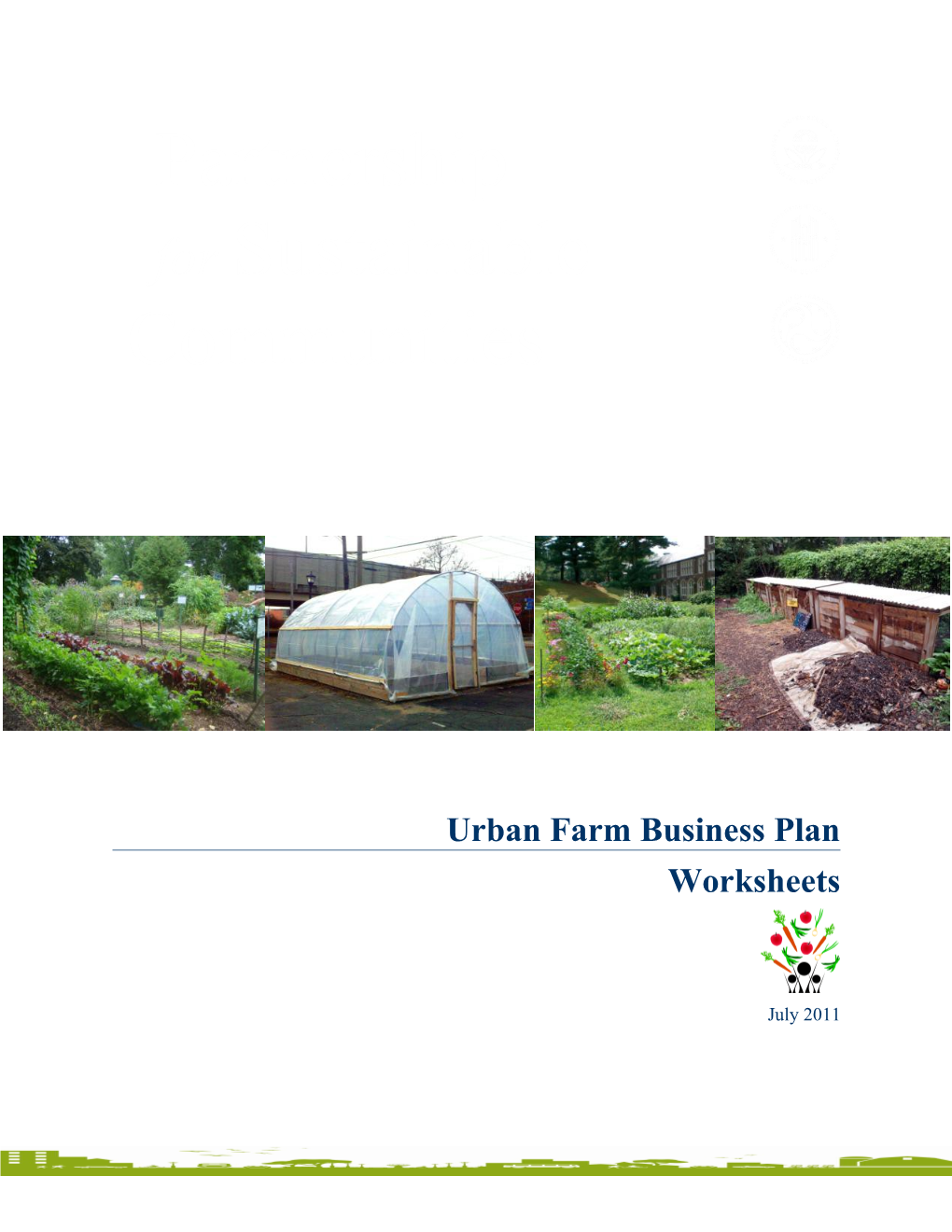 Urban Farm Business Plan Worksheet