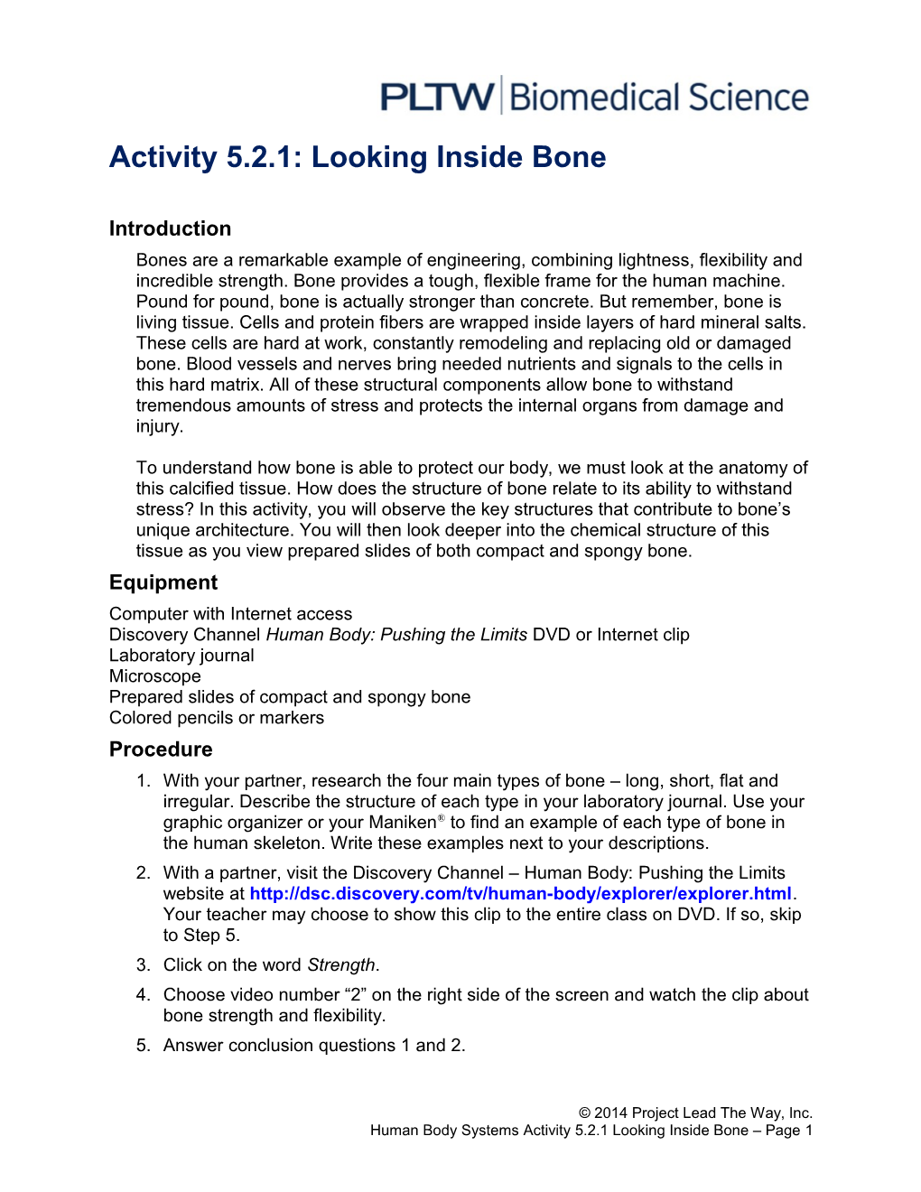 Activity 5.2.1: Looking Inside Bone