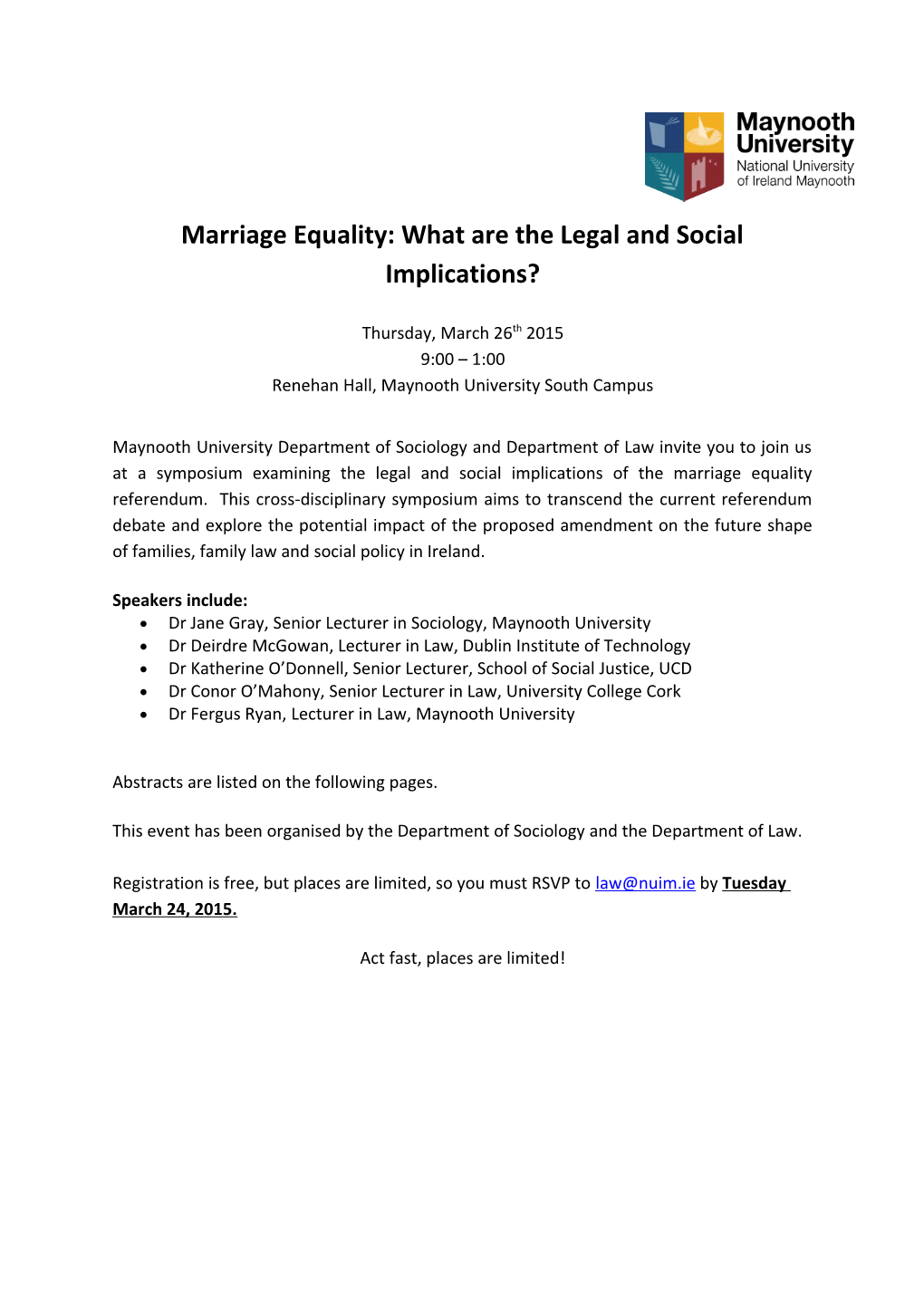 Marriage Equality: What Are the Legal and Social Implications?