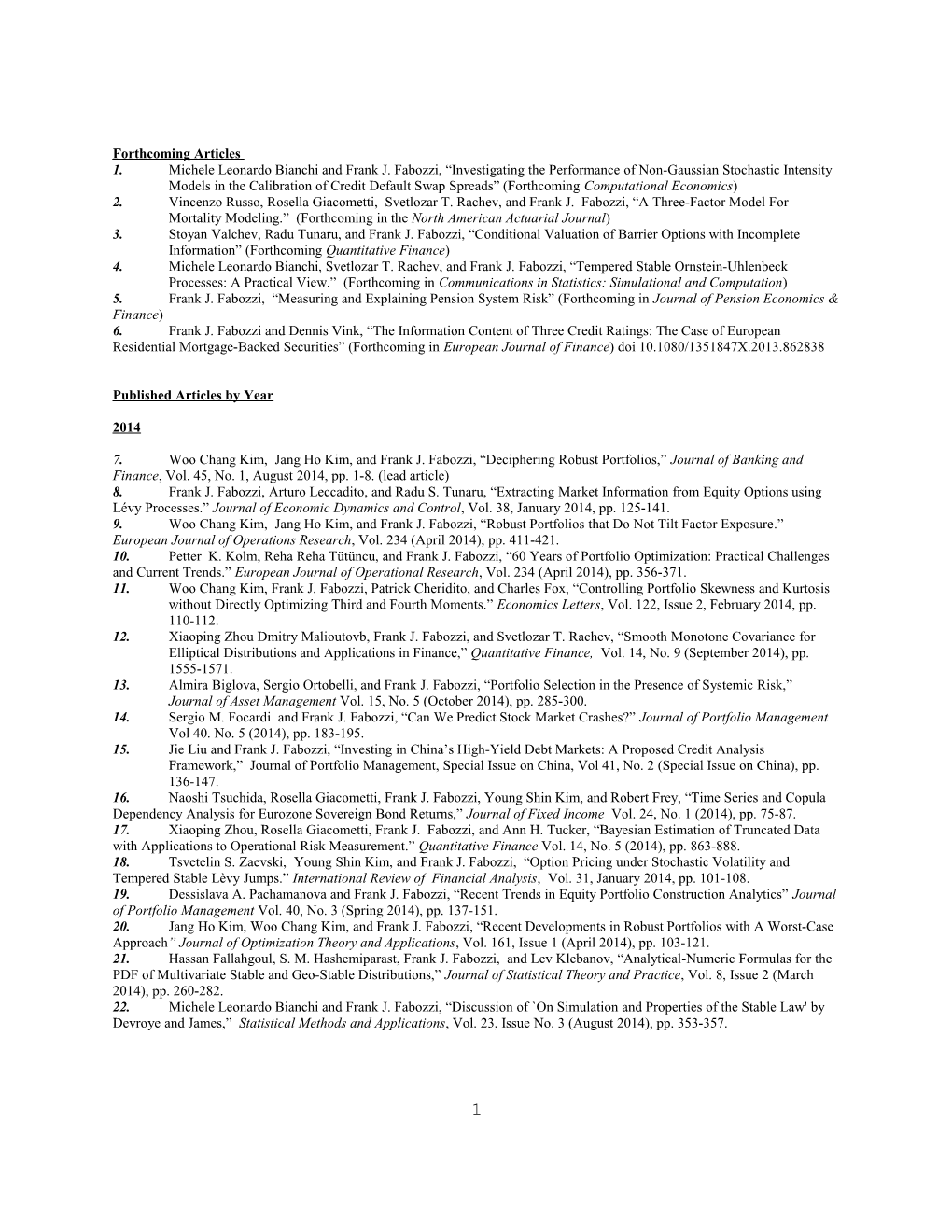 Models in the Calibration of Credit Default Swap Spreads (Forthcoming Computational Economics)